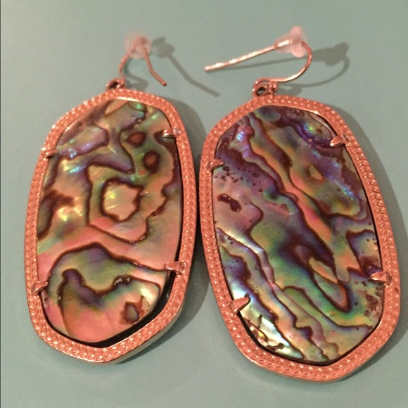 Abalone Shell "Danielle" Earrings - Picture 1 of 1