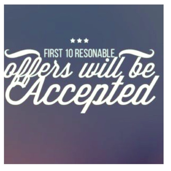 Yes really! I love offers, don't be shy!