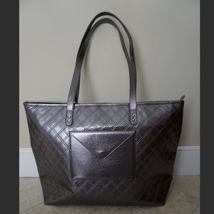 Large Metallic Tote