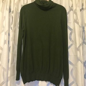 Army Green Banana Republic Turtle Neck XL