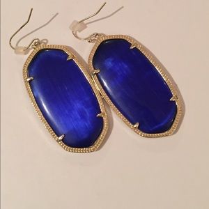 Blue Danielle Kendra Scott Earrings