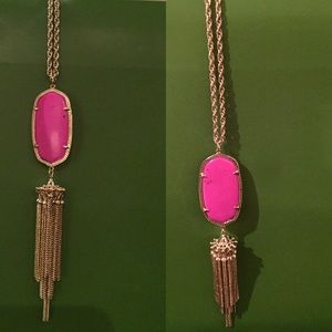 Kendra Scott Magenta Rayne Necklace