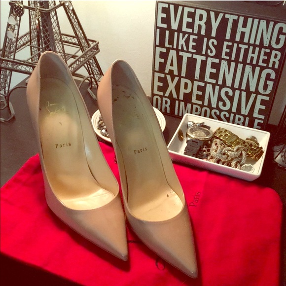 Christian Louboutin Décolleté 554 100 Patent