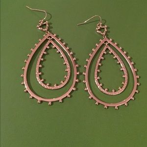 Gold Kendra Scott Dangle Earrings