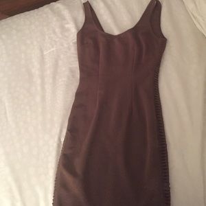 Green/Brown Colored Bodycon Dress