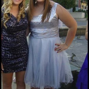 Cheap Plus Size Short Prom Dress