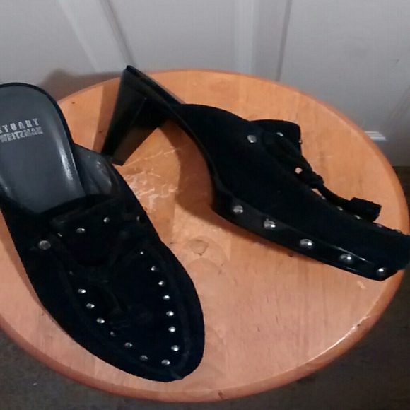🔚SOLD🔚 Stuart Weitzman suede clog (NWOT) - Picture 3 of 3