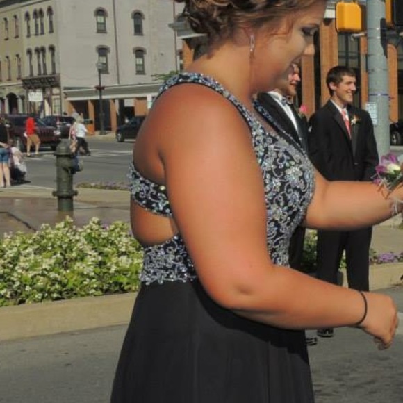 Plus Size Prom Dress - Picture 4 of 4