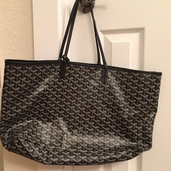 Goyard black tote