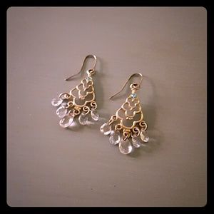 Turquoise chandelier earrings