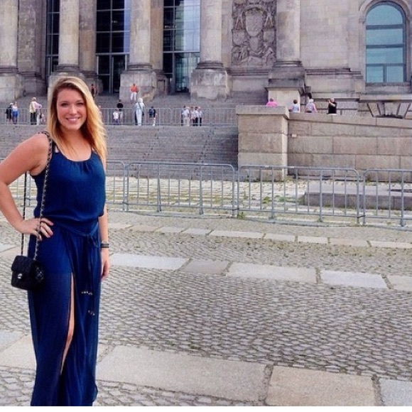 Dark Blue Maxi Romper
