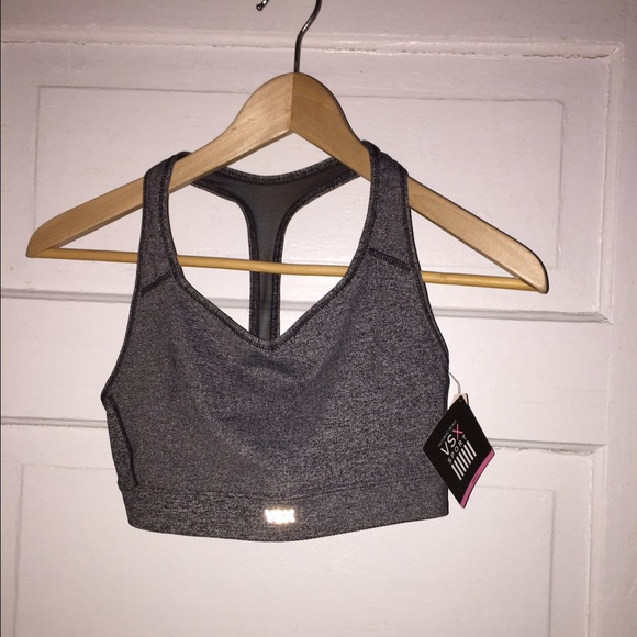 Victoria's Secret charcoal gray sports bra