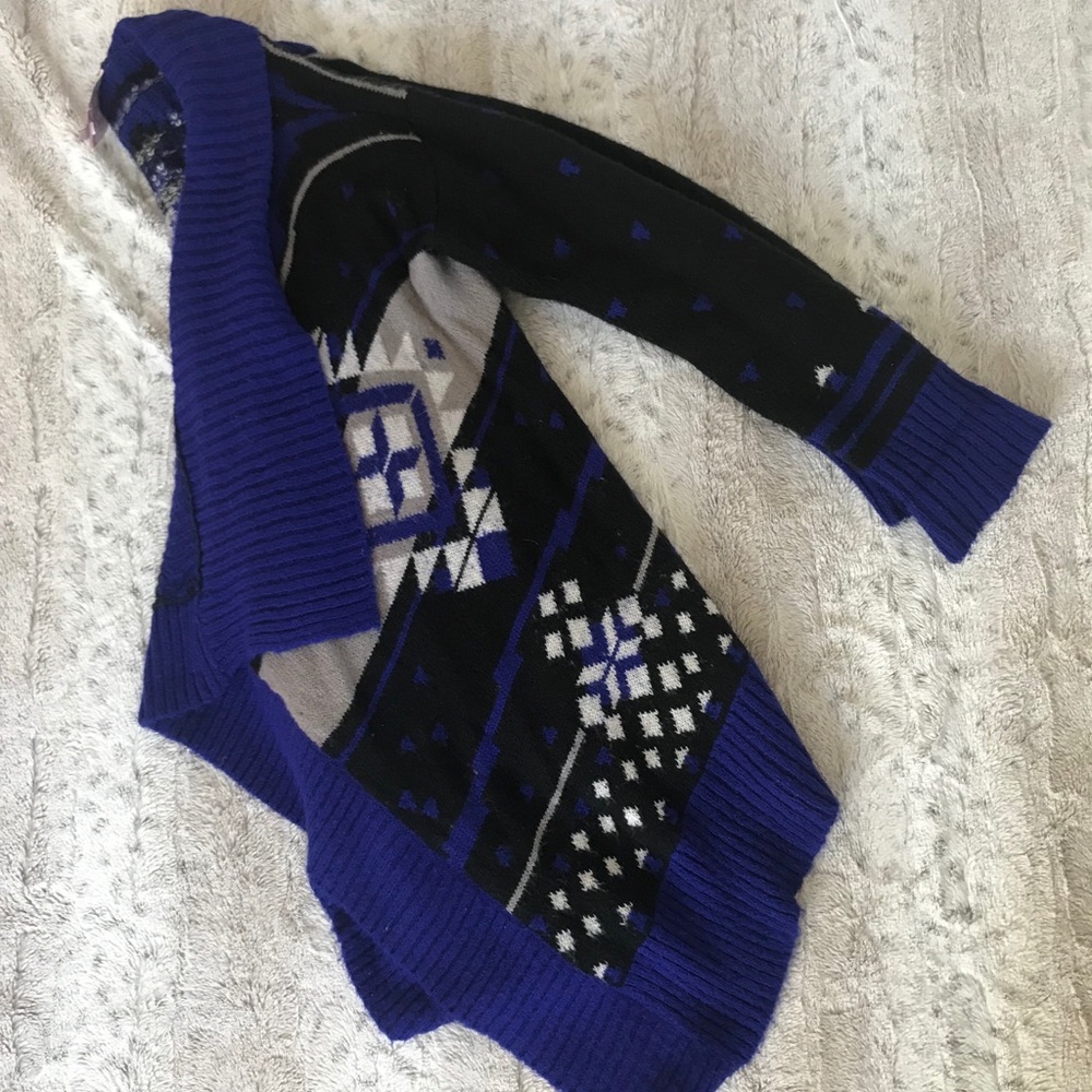 Aztec print sweater