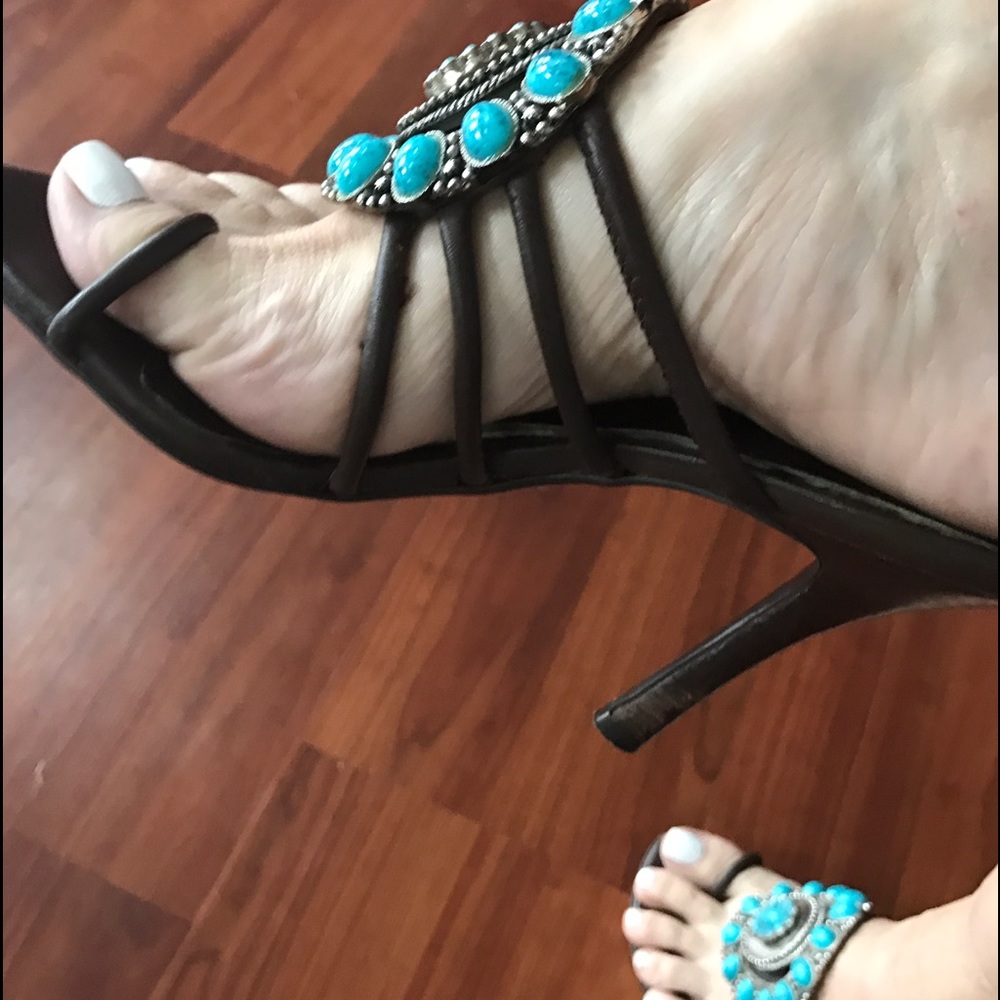 Leather sandals