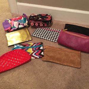 RESERVED 6Ipsy makeup bags,Vera Bradley,Clinique&1
