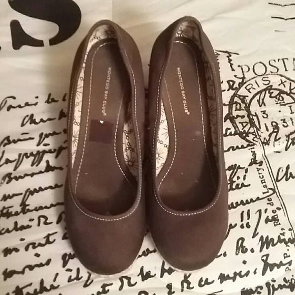 Brown Wedges - Picture 1 of 2