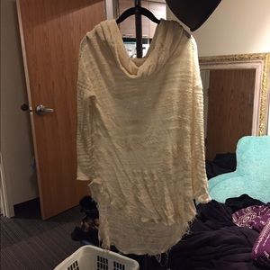 Free People oversized sweater