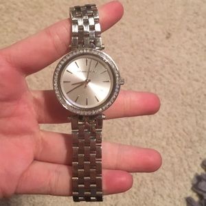 silver mk watch