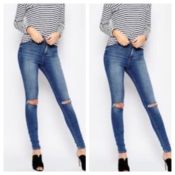 Denim - New favorite cut knee jeans ONLY 3 left SALE