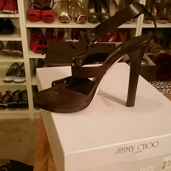 Jimmy Choo "Prize" Gladiator Sandal - Picture 2 of 4