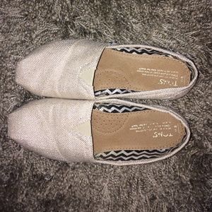 Gold Burlap TOMS