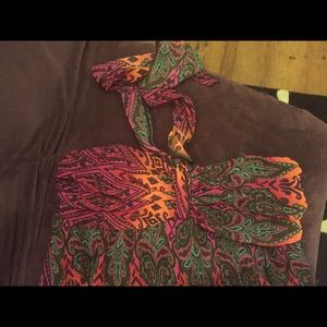 LOVE this brightly colored Maxi dress