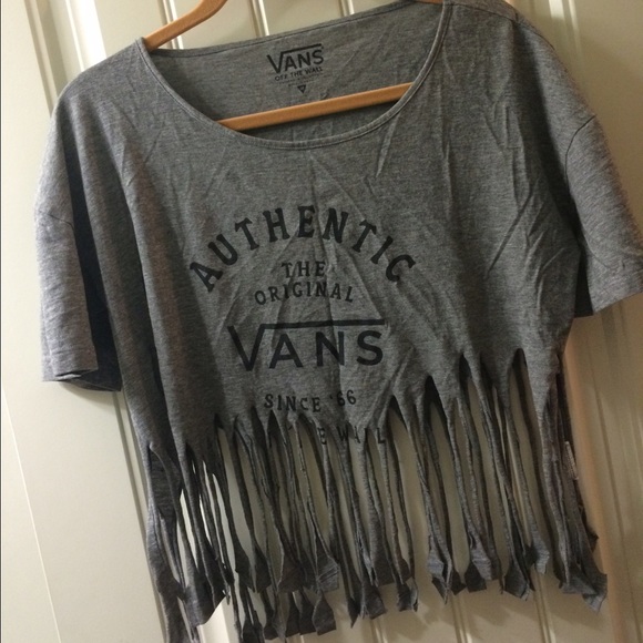 Vans fringed TSHIRT