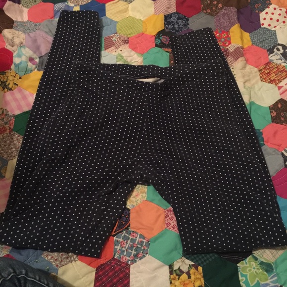 LC polka dot leggings