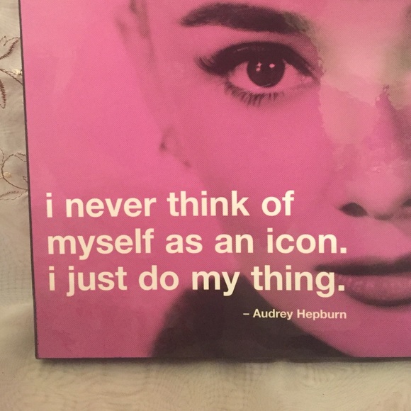 Audrey Hepburn Picture/Wall Hanging - Picture 2 of 4