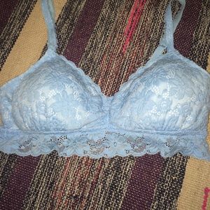 Aerie lace bra Baby blue
