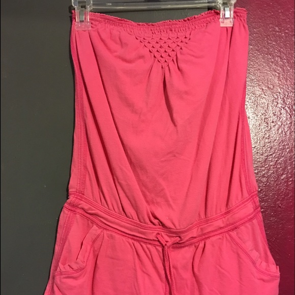 Pink romper