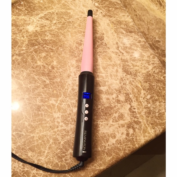 Remington pink curling wand