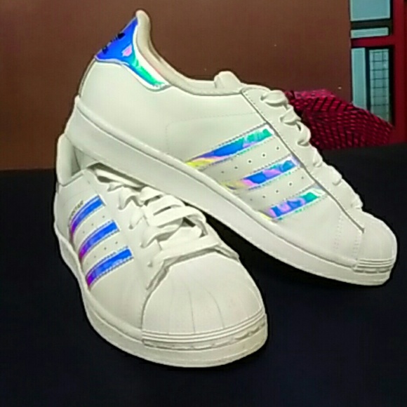 Adidas white sneakers