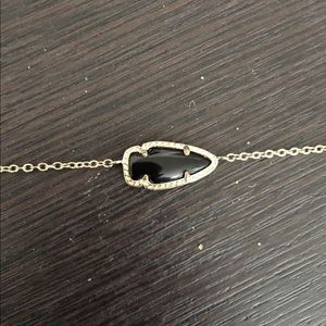Black arrowhead Kendra Scott necklace