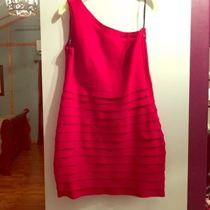 Red spandex Dres