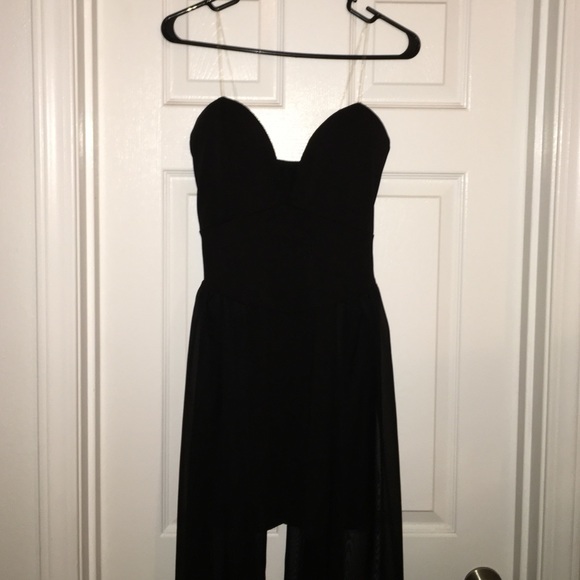 Sexy black dress