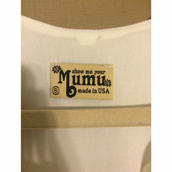 Show Me Your Mumu White Jamie Tunic Small - Picture 4 of 4