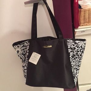 Oscar de la renta tote