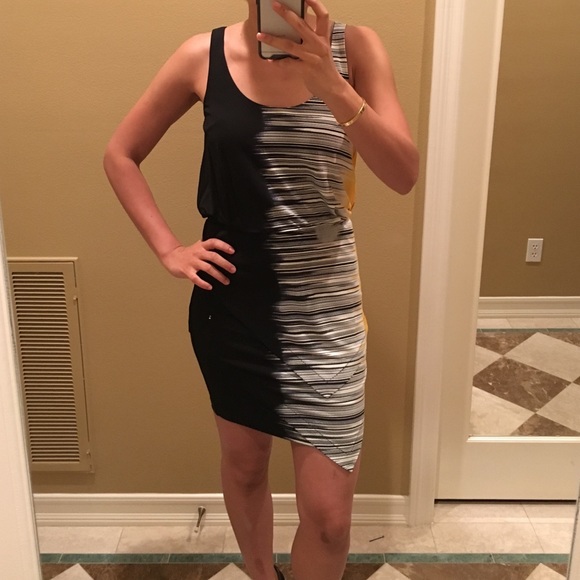 Elizabeth and James Asymmetrical Dress
