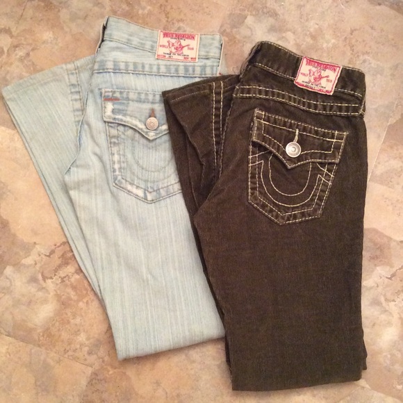 True religion set of jeans - Picture 1 of 4