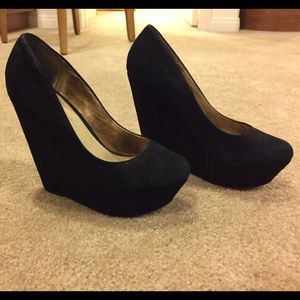Aldo suede wedges