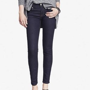 Express mid rise jean leggings