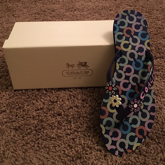 Coach Shoes - COACH Kerrie Jelly flip flop