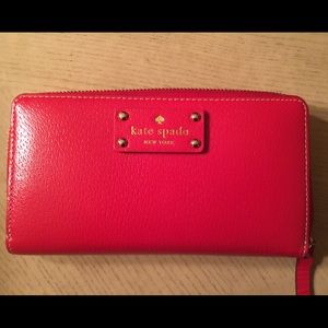 Kate Spade Red Wallet
