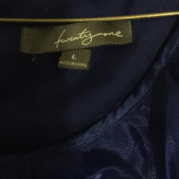 blue dress - Picture 2 of 2