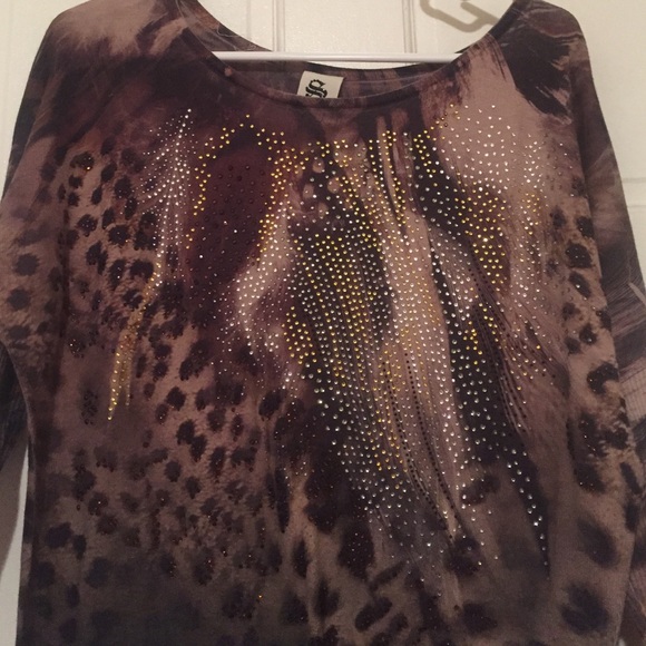 Rhinestone tunic - Picture 2 of 4