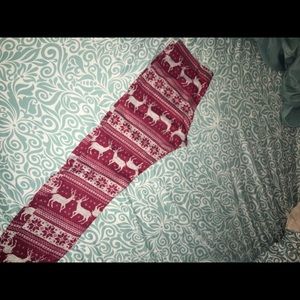 Worn once Christmas leggings.