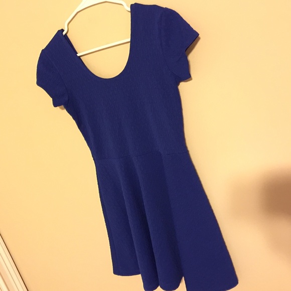 Blue dress
