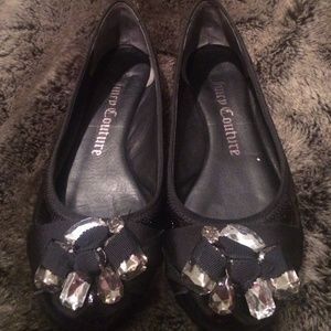 Juicy Couture Embellished Flats