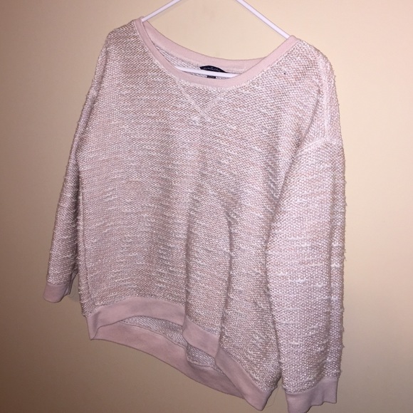 Sparkly pink sweater